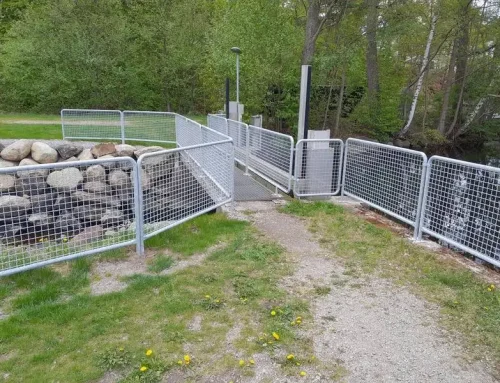 Räcken gångbro